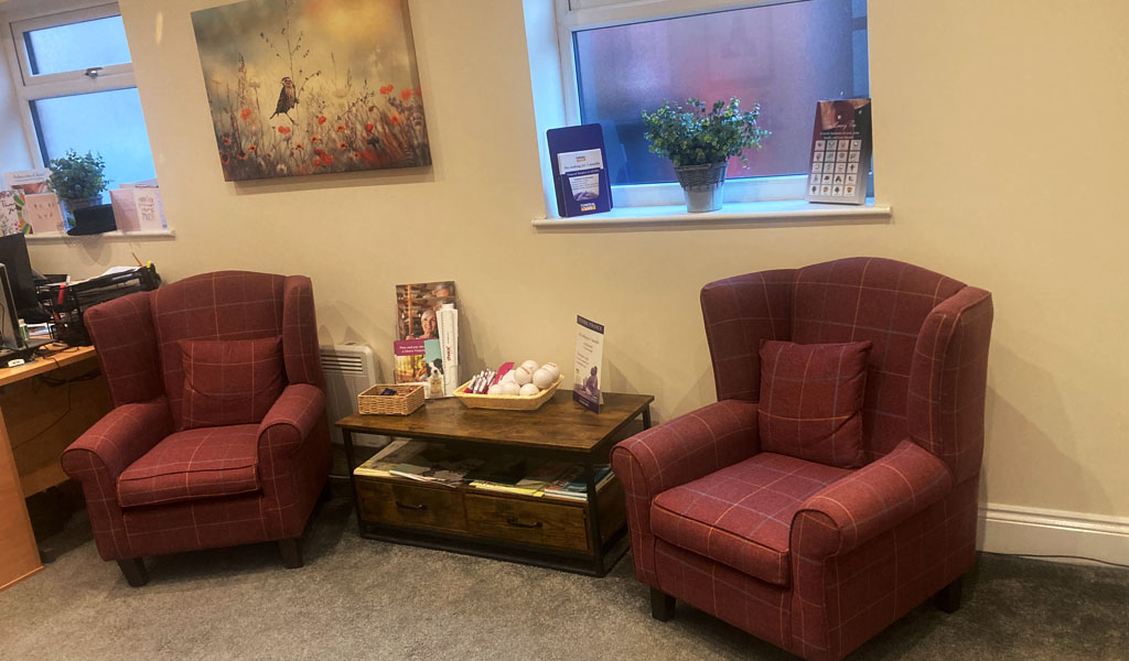 The inside of Gordon Fletcher & Sons Spennymoor branch.