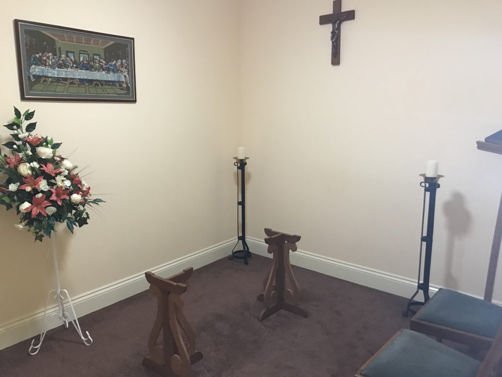 Funeral Home chapel of rest